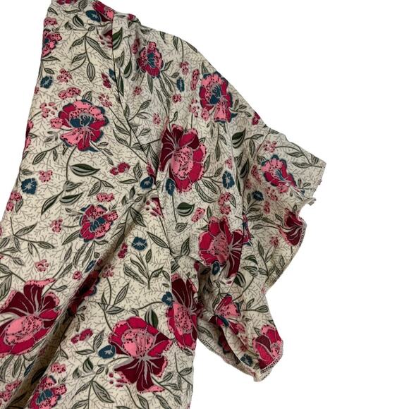 Nasty Gal Playing for Flower Floral Tiered Y2K Dress Flowy Cottage Western 6 - Picture 6 of 12